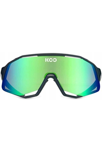 KOO Ochelari de soare Demos negri/verzi cu lentile tip oglindă OS