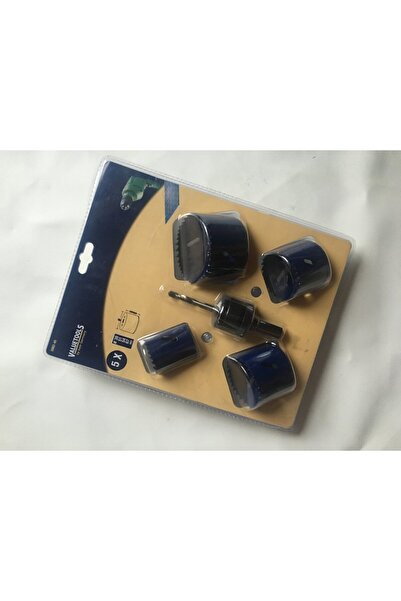 NO BRAND KWB HSS BIMETAL Set de freze carotieră 38-67mm + adaptor