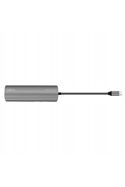 LogiLink Hub USB C cu 10 porturi, 8x USB C, 2x USB A, PD 100W, Thunderbolt GEN2