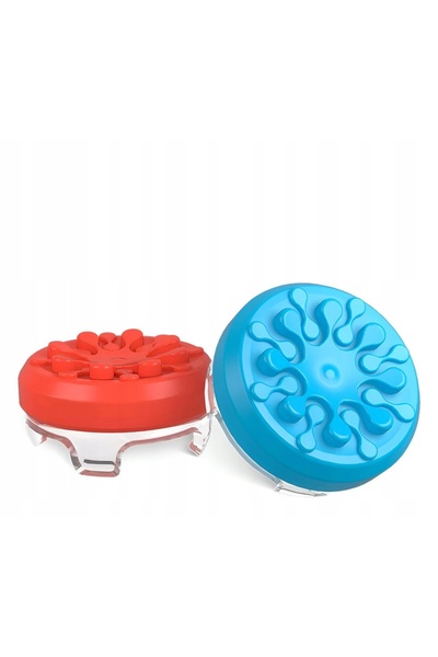 NO BRAND KontrolFreek Splash Roșu Albastru Gripuri pentru joystick-uri pentru...