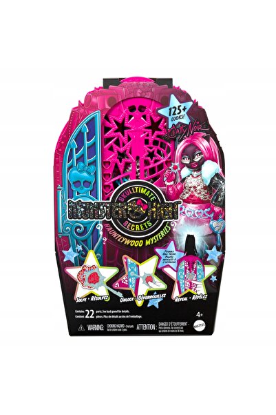 MONSTER HIGH CATTY NOIR LALKA STRASZYSEKRETY DULAP +ACCESORII