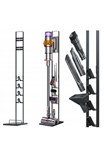 Galaxia Suport podea Dyson V6-V15 GALAXIA, Negru, Metal, Organizator Accesorii