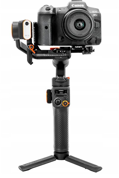 NO BRAND Stabilizator Gimbal Hohem iSteady MT2 + Lumină LED AI pentru Cameră ...