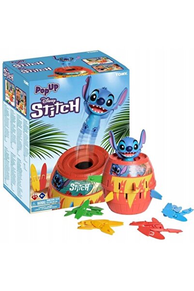 NO BRAND Joc de îndemânare TOMY POP UP DISNEY LILO & STITCH pentru copii +4 ani