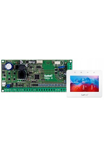 SATEL SISTEM DE ALARMĂ Versa 10 7 SENZORI SMILE PANOU TACTIL LCD DE 4,3 INCH