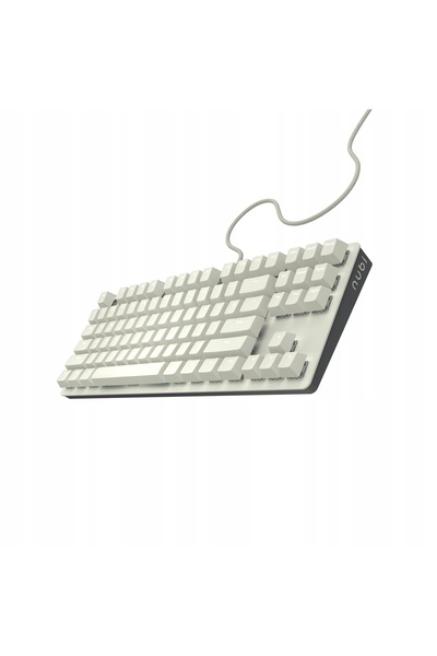NO BRAND Tastatură albă Nubi NK87