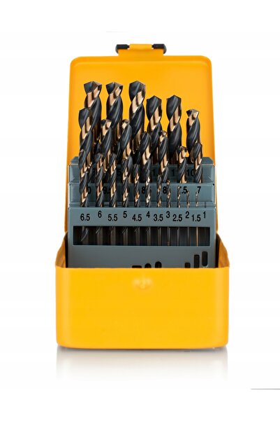 Smart365 Set burghie HSS pentru metal 25 bucăți DIN338