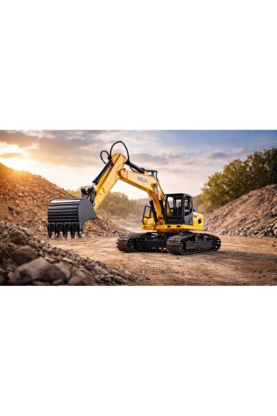 NO BRAND Excavator cu telecomandă KALIWO Seria Vehicule de Inginerie 13510H