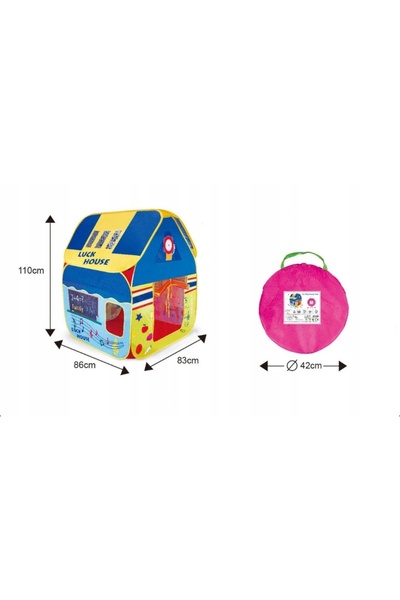 NO BRAND Cort-casă colorat pentru copii 5192