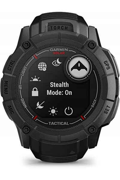 Garmin Smartwatch bărbătesc Instinct 2X Solar Tactical 1,1 " Bluetooth Negru