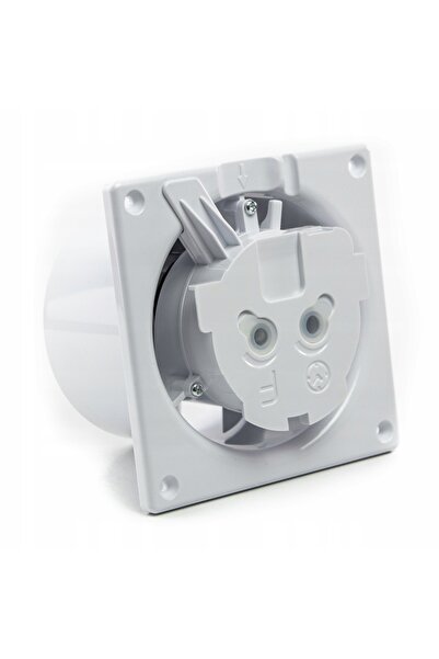 airRoxy Ventilator de baie ultra-silențios 125, montat pe tavan și perete, pa...