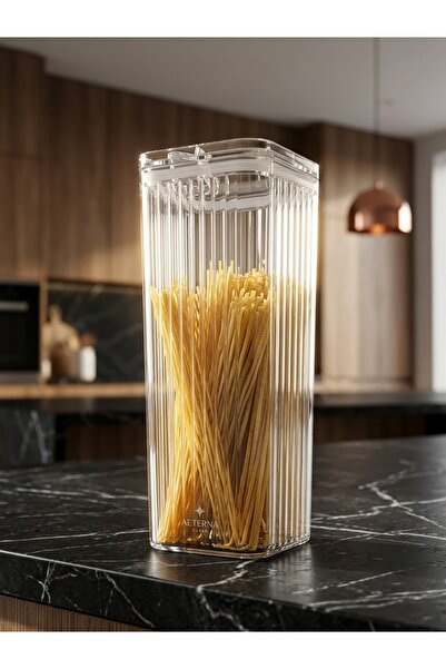 Tasarım Evi Transparent Acrylic Airtight Snack Box - Leak-Proof Storage Conta...