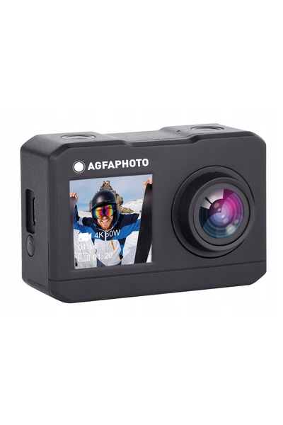 AgfaPhoto AGFA AC7000 2.7K 16MP WiFi 2x LCD Cameră de acțiune sport + Accesorii