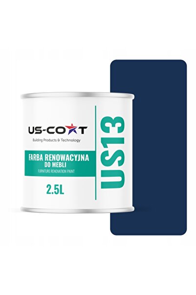 NO BRAND Vopsea pentru dulapuri de bucătărie Albastru Cobalt RAL 5013 Mat 2,5L