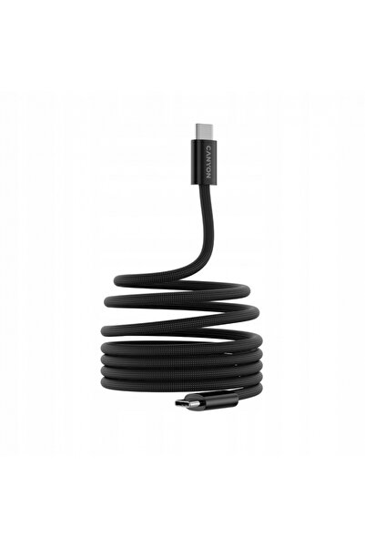 NO BRAND Cablu USB CANYON Cablu OnWire 60MG C C 60W cu magnet și împletitură 1m