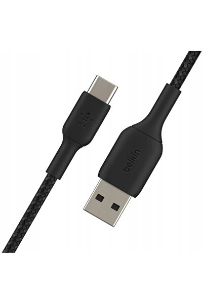 NO BRAND Cablu USB Belkin USB A la USB C, împletit, 0,15m, negru