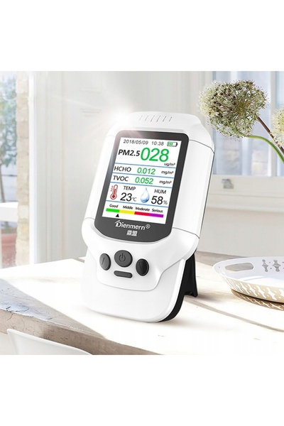 NO BRAND SENSOR LASER DE SMOG ȘI DE PARTICULE 8-în-1 DIENMERN DM502 PM 10, 2,...