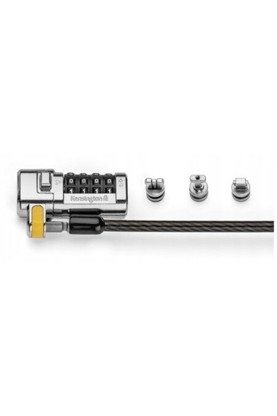 KENSINGTON ClickSafe Lacăt cu combinație 3 în 1, tip T, Nano și Pană