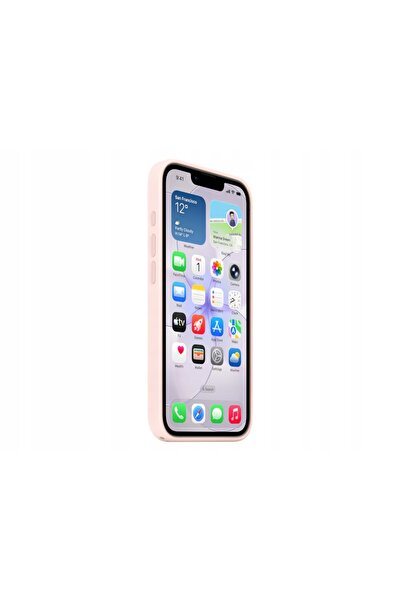 Apple Husă de silicon MagSafe pentru iPhone 17e Roz deschis