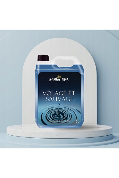 NO BRAND Möller SPA VOLAGE ET SAUVAGE GEL DE DUȘ PARFUMAT PENTRU BĂRBAȚI 5L