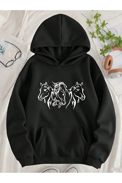 bellanova Unisex Printed Hooded Sweatshirt