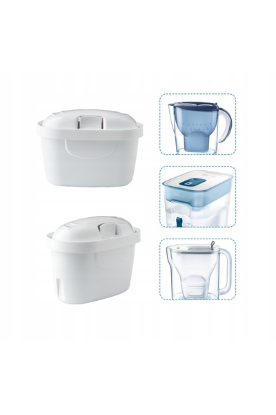 NO BRAND Cartuș filtrant Pure+ 15 bucăți Filtru de înlocuire pentru carafa de...