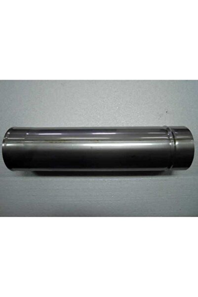 NO BRAND Tub de coș de fum drept 130, 0,5 m, 500 mm, oțel inoxidabil rezisten...