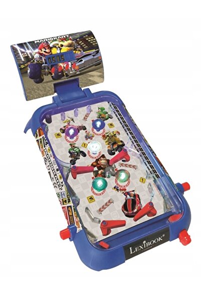 LEXIBOOK Joc electronic Mario Kart tip pinball - Flipper pentru copii JG610NI