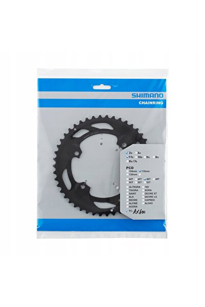 Shimano Foaie de angrenaj GRX RX-600 46T 11rz externă neagră