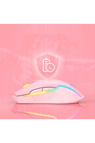Onikuma MOUSE DE GAMING CW905 PENTRU PC PS4 XBOX ERGONOMIC CU LED ROZ CU DPI