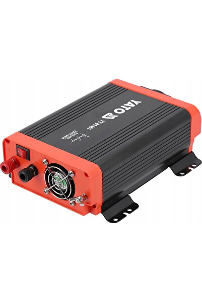 yato 12/230V 300W Convertor de putere DC-AC, Sursă de alimentare cu undă sinu...