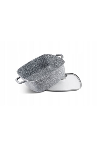 Masterpan BRYTFANNA OALĂ DE GĂTIT MARMORIZATĂ 4,5l 24cm INDUCȚIE GAZ 2108 - 2026