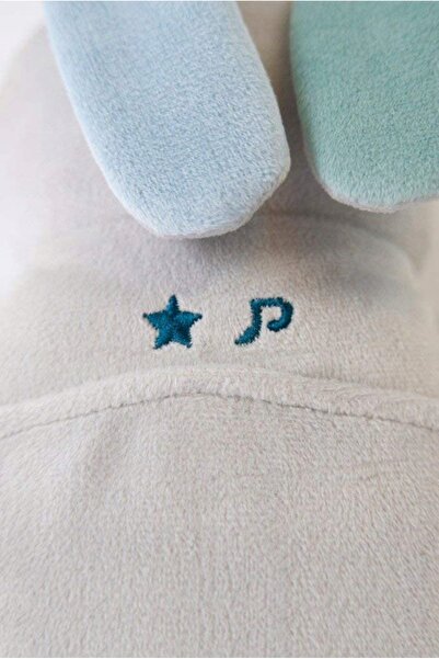 NO BRAND Proiector Pabobo Musical Stars iepure Mimi Gri