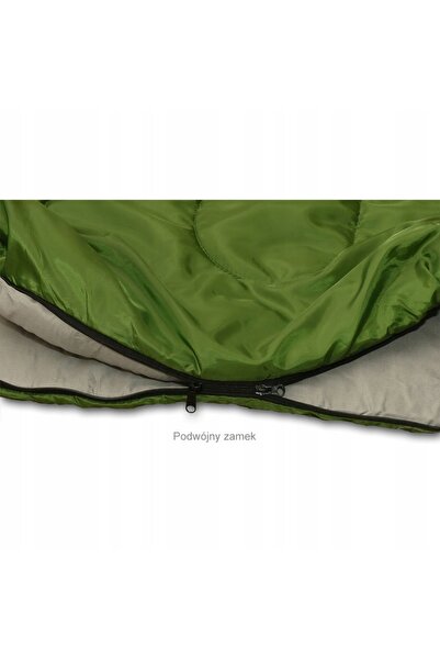 NO BRAND Sac de dormit tip mumie, ușor, pentru camping, cu glugă, 2 în 1, 210