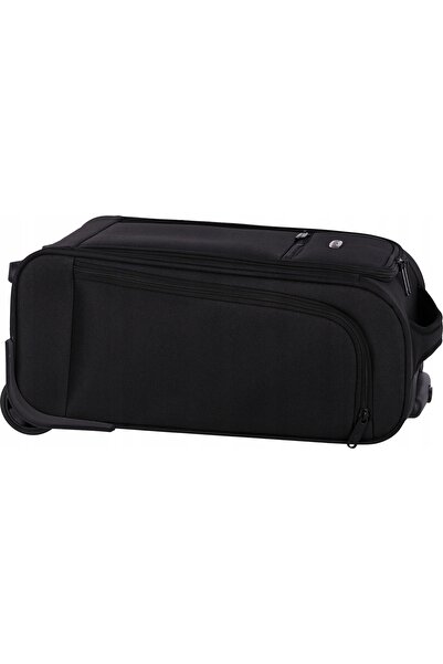 NO BRAND Valiză mică neagră Travelite Cabin de 43 cm