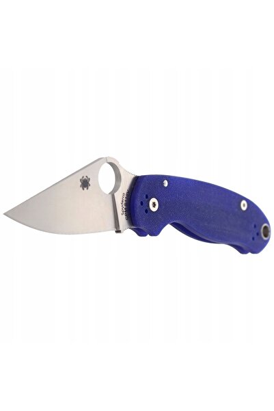NO BRAND Cuțit Spyderco Para 3 G-10 Albastru închis (C223GPDBL)