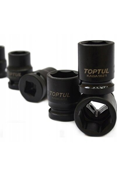 NO BRAND Set de chei tubulare de impact de 1/2 inch, 10-30 mm, pentru cărucio...
