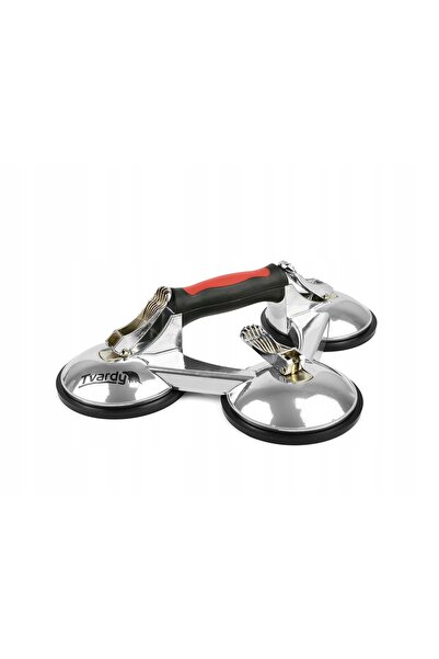Tvardy Mâner pentru ventuză de geam, aluminiu, triplu, 190 kg, antiderapant, ...