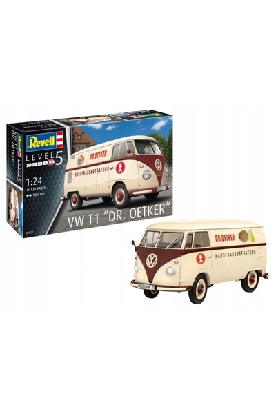 NO BRAND Kit model la scară 1/24 VW T1 Oetker Revell 07677