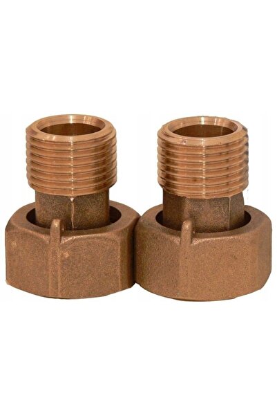 NO BRAND Contor de apă cu filet 6/4 " DN40, din alamă, racord cu filet M217
