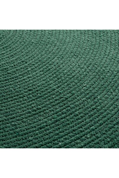 Douceur D'INTERIEUR Covor rotund pentru copii VERDE cu ciucuri 90 cm