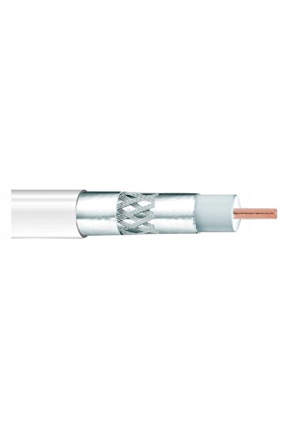 NO BRAND Cablu Antenă Coaxial RG6 ANK SK-CU 120/100 100m RG-6 tub PVC