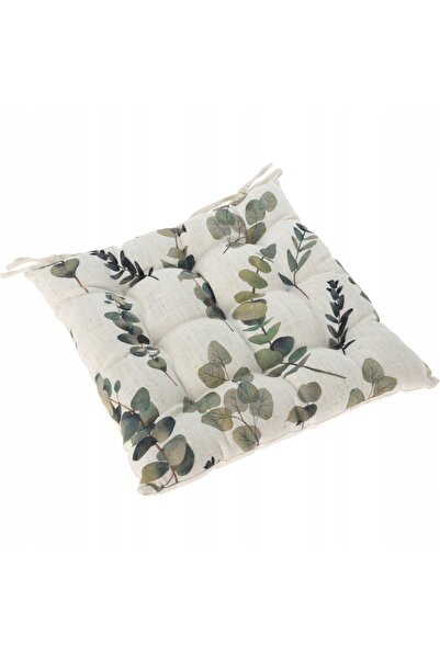 Home Styling Collection Pernă de scaun pătrată, cu legături, 40 x 40 cm, cu m...