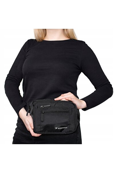 WOZINSKY BORSEU DE TALIE UNISEX CU CUREA REGLABILĂ IMPERMEABIL CZA