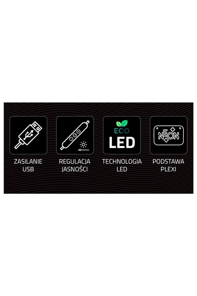 MANTA Lumină LED neon de perete, lumini neon pentru cameră, lampă de veghe câ...