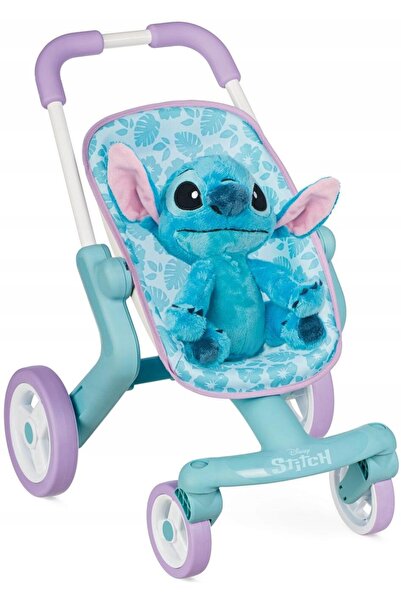 Smoby DISNEY STITCH MAȘINA MEA PRIMA + JUCĂRIE DE PLUȘ EXTRATERESTRU 25 CM
