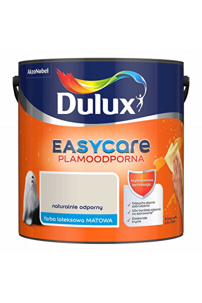 DULUX EASYCARE Vopsea de perete cu latex, rezistentă, naturală 2.5L