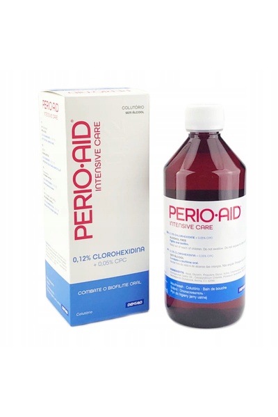 NO BRAND Perio-Aid Apă de gură pentru îngrijire 2 bucăți