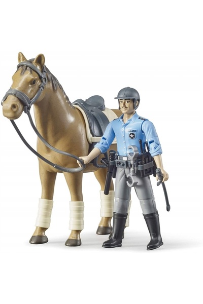 Bruder 62507 figurină de jucărie polițist pe cal