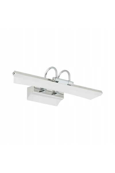 NO BRAND Aplică de perete Candellux argintie cu sursă de lumină LED integrată...